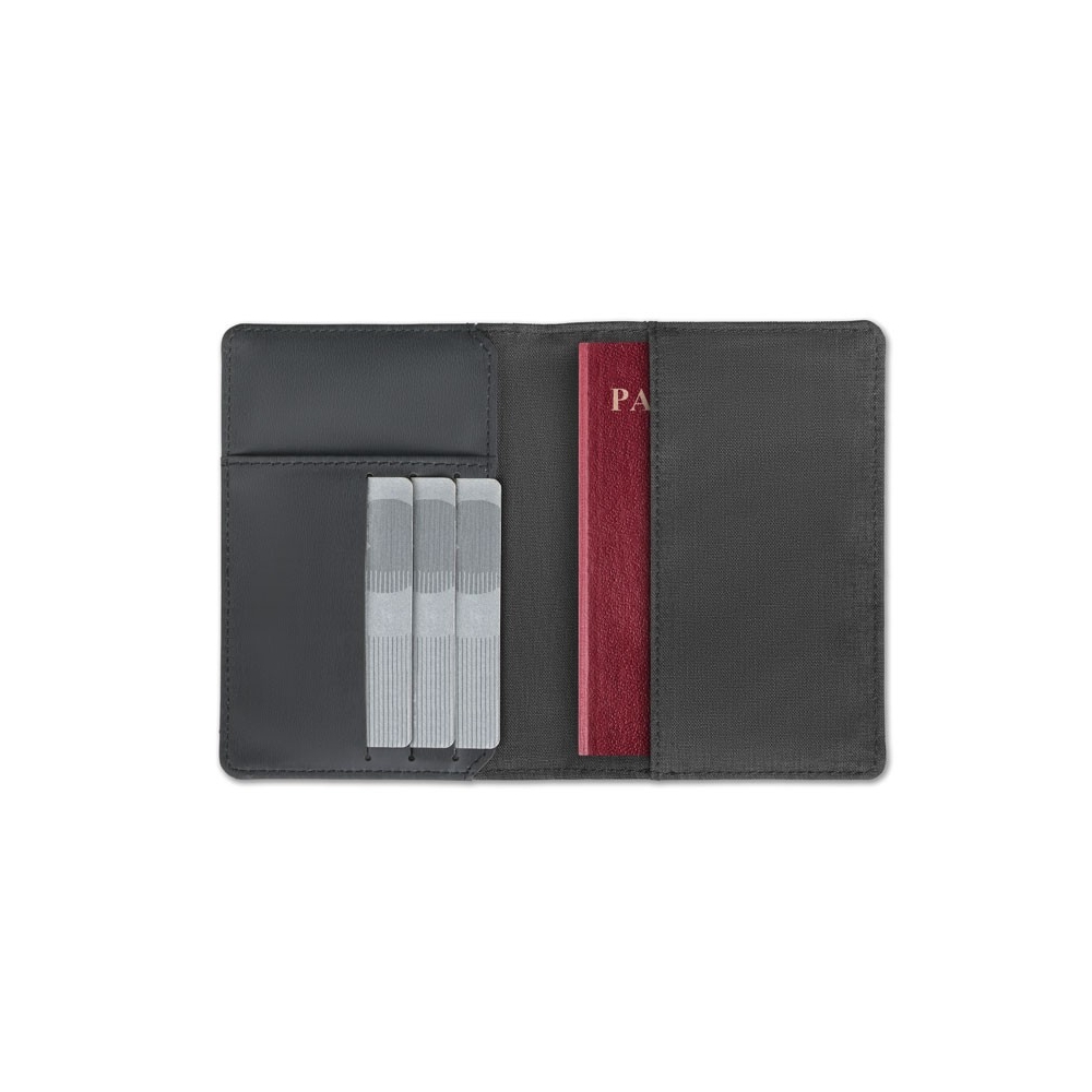 SHIELDOC Praktiškas ir saugus RFID piniginės ir paso dėklas