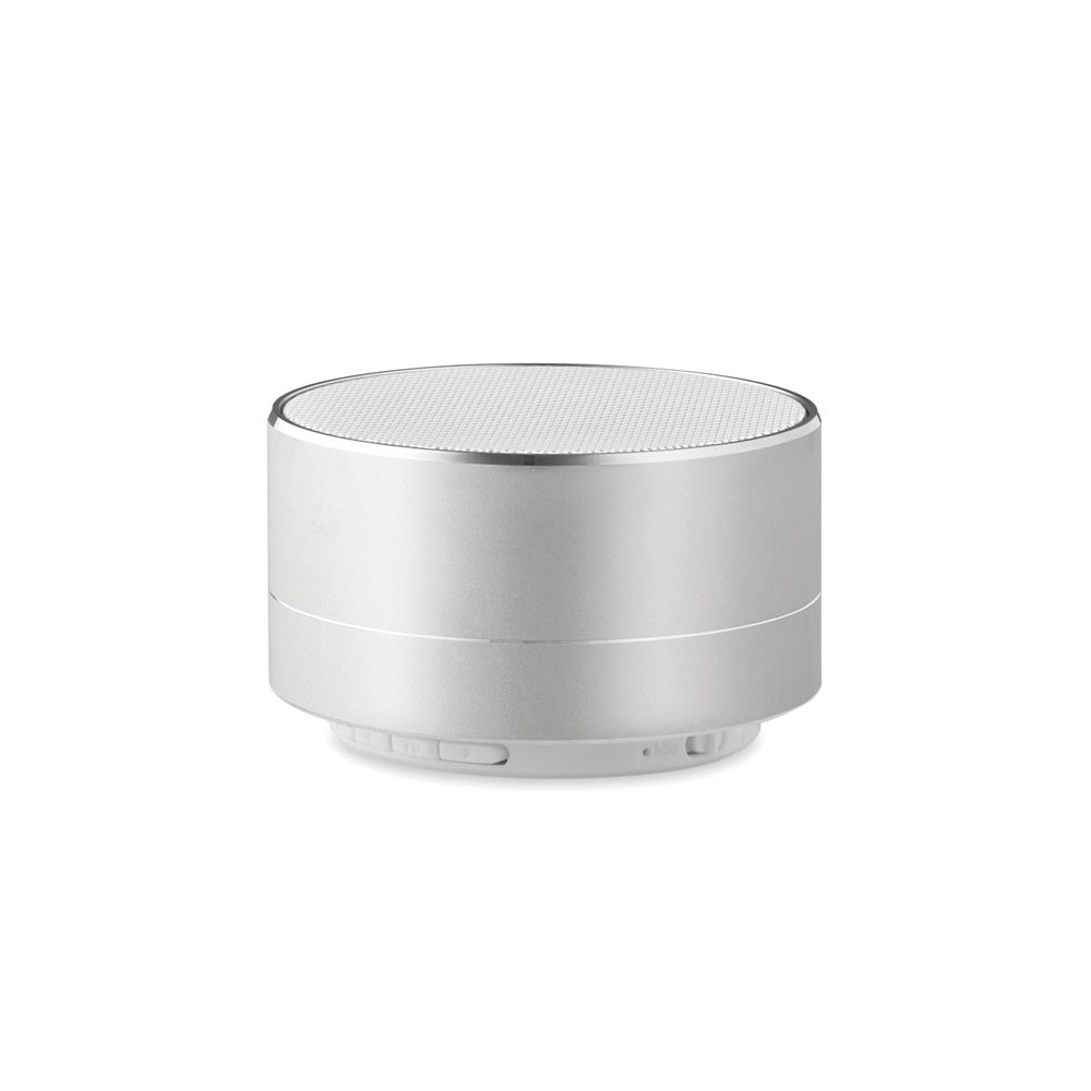 SOUND Aliuminio belaidė kolonėlė su LED apšvietimu 3W, 450 mAh