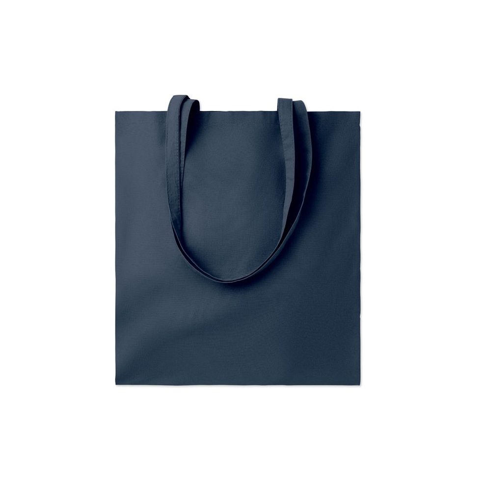 COTTONEL COLOUR + Spalvotas pirkinių maišelis su ilgomis rankenomis 140 g/m²