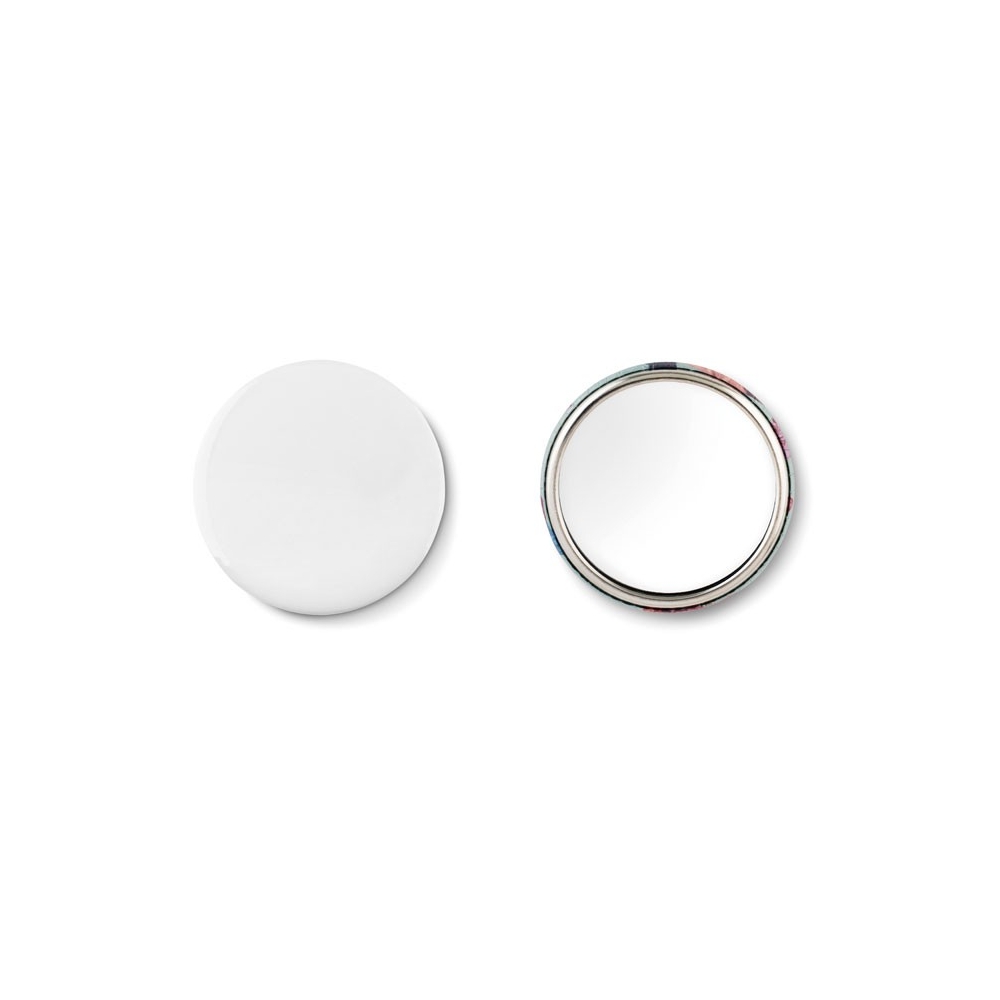 MIRROR Kompaktiškas veidrodėlis su popieriniu įdėklu Ø 5,8 cm