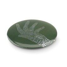 MIRROR Kompaktiškas veidrodėlis su popieriniu įdėklu Ø 5,8 cm