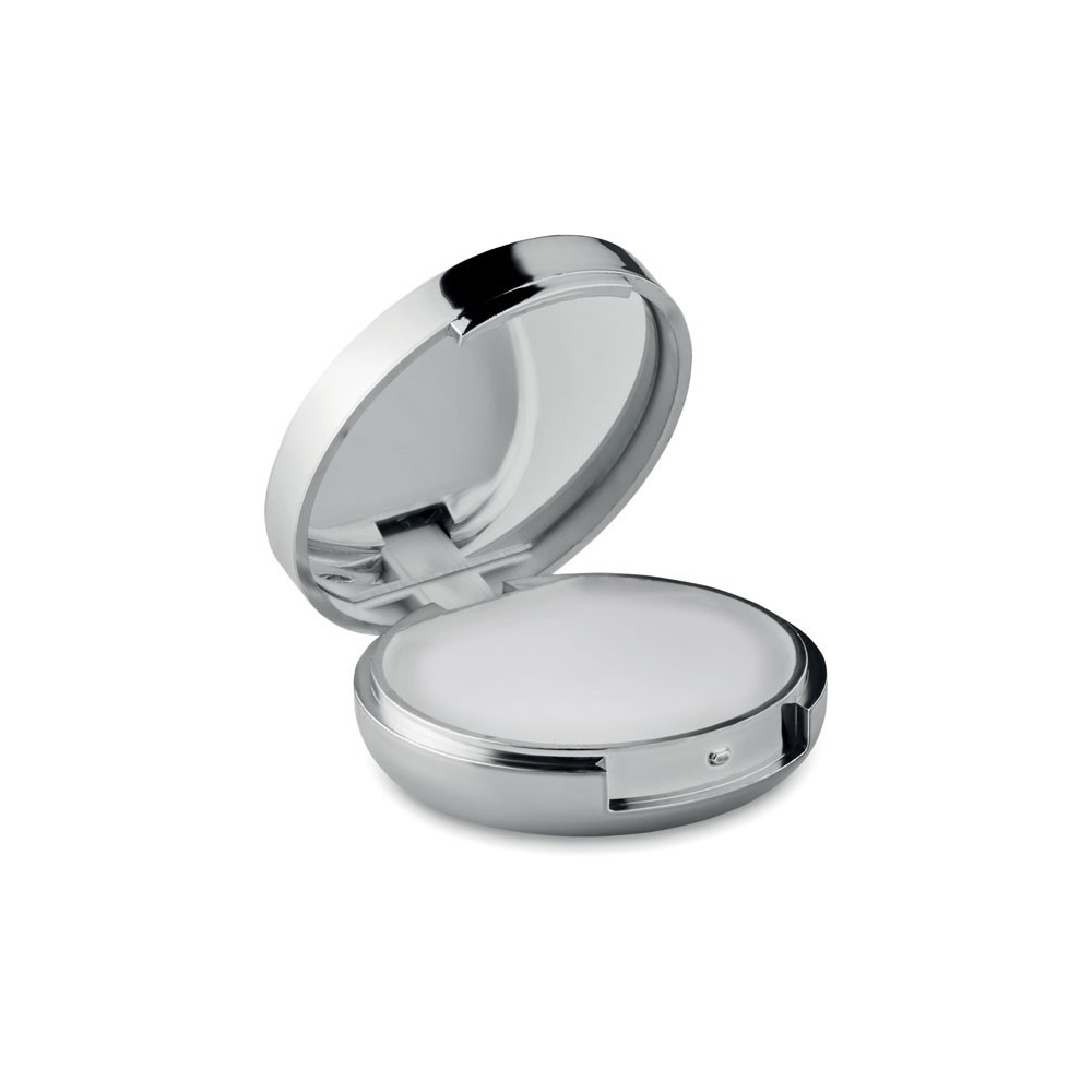 DUO MIRROR Natūralus vanilės kvapo lūpų balzamas su veidrodėliu