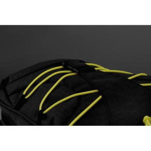 GLOW MONTE LEMA Dviejų atspalvių kuprinė su švytinčiais raišteliais