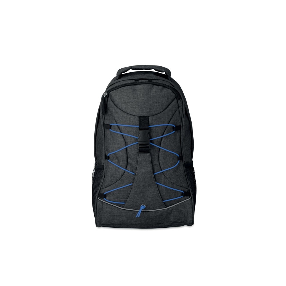 GLOW MONTE LEMA Dviejų atspalvių kuprinė su švytinčiais raišteliais