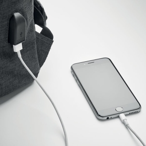 RIGA Kuprinė nešiojamam kompiuteriui 15'' iš 600D dviejų atspalvių poliesterio