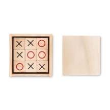 TIC TAC TOE Medinis „kryžiukų nuliukų" žaidimų rinkinys