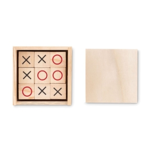 TIC TAC TOE Medinis „kryžiukų nuliukų" žaidimų rinkinys