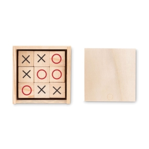 TIC TAC TOE Medinis „kryžiukų nuliukų" žaidimų rinkinys