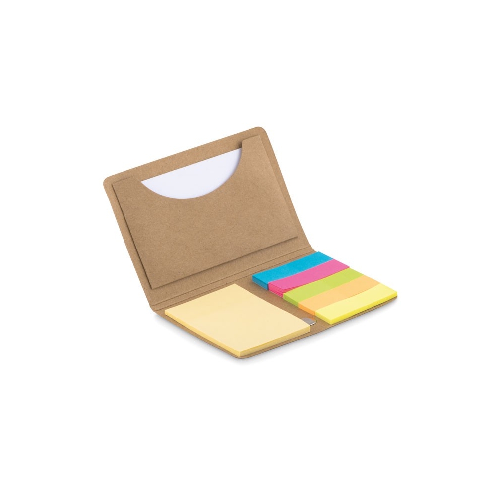 FOLDNOTE Kortelių dėklas su lipniais memo lapeliais