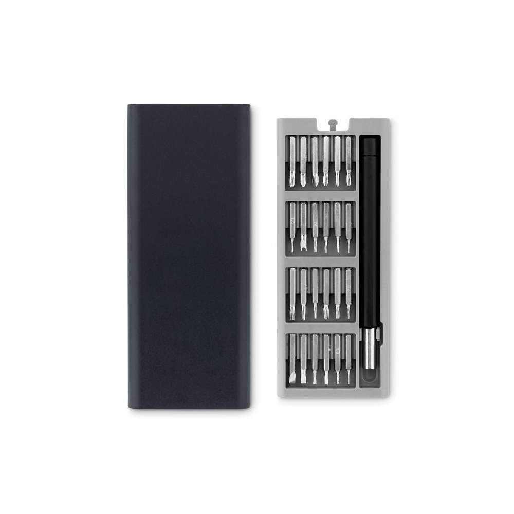 TOOLBOX Precizinių atsuktuvų rinkinys su dėklu (24 vnt)