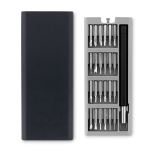 TOOLBOX Precizinių atsuktuvų rinkinys su dėklu (24 vnt)