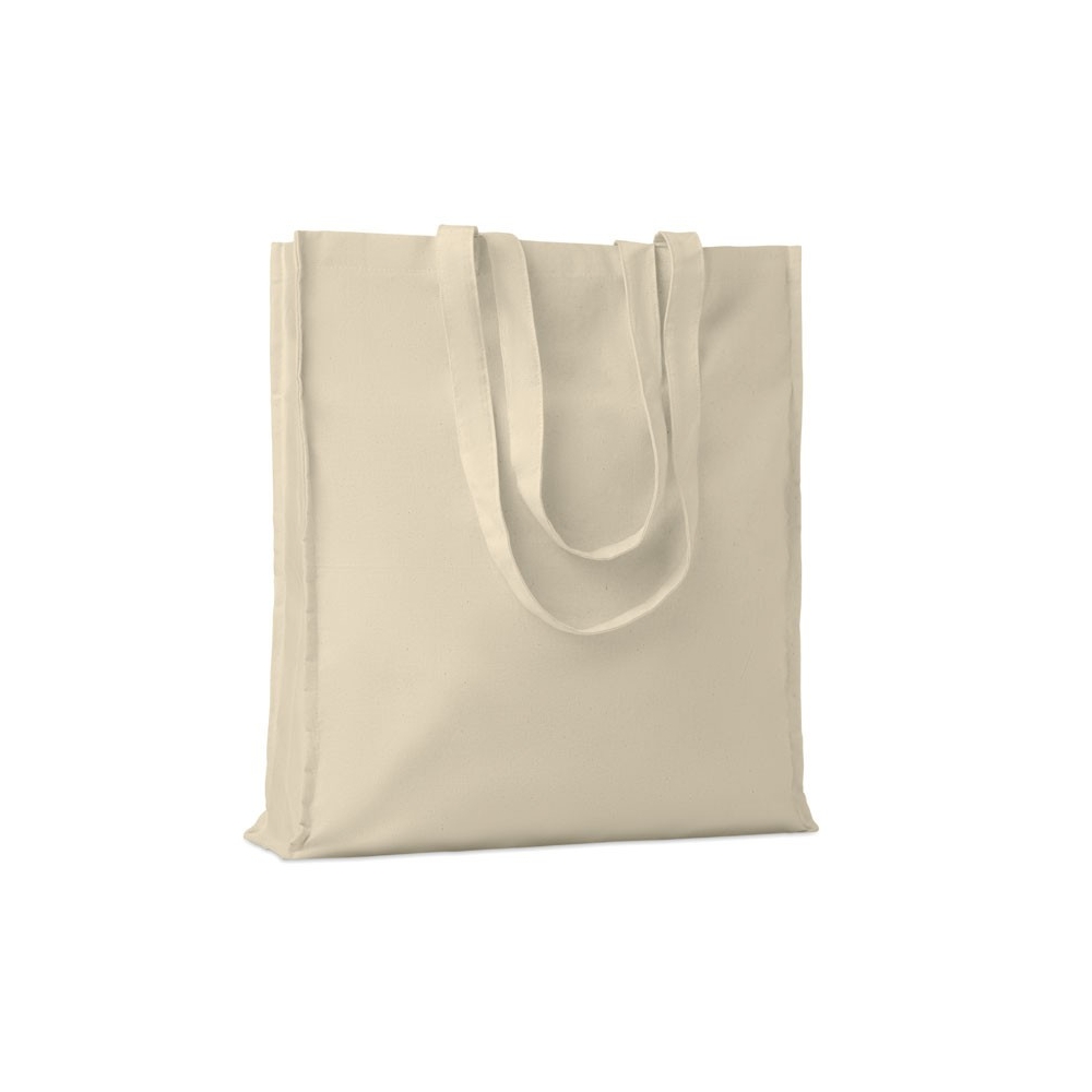 PORTOBELLO Pirkinių maišelis su ilgomis rankenomis ir šoninėmis siūlėmis 140 g/m²