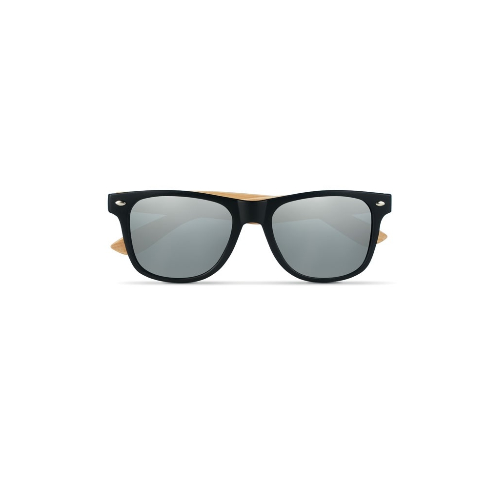 CALIFORNIA TOUCH Vintage stiliaus akiniai nuo saulės su bambuko šonais