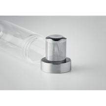 UTAH TEA Borosilikatinio stiklo butelis su arbatžolių sieteliu (500 ml)