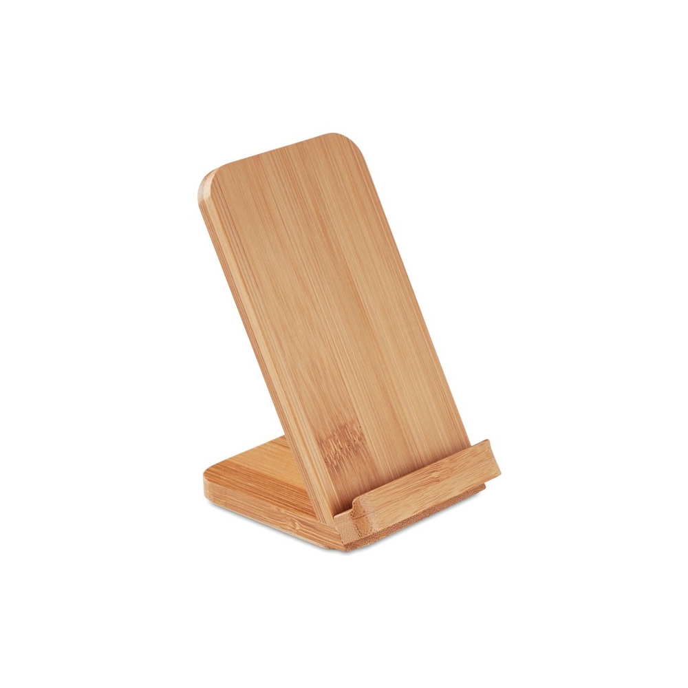 WIRESTAND Daugiafunkcis, bambukinis belaidis įkroviklis 15W