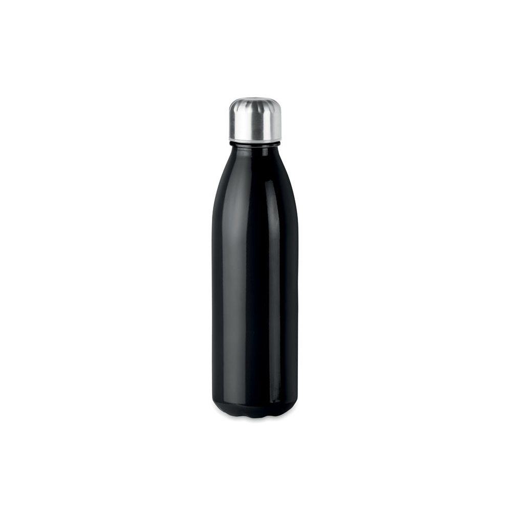 ASPEN GLASS Stiklinė gertuvė su nerūdijančio plieno dangteliu 650 ml