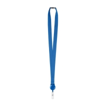 ZIP LANYARD Poliesterio kaklajuostė su ištraukiamu laikikliu 20 mm