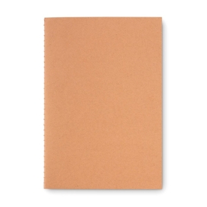 MID PAPER BOOK Užrašų knygutė iš perdirbto kartono A6