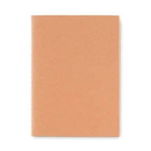 MINI PAPER BOOK Užrašų knygutė iš perdirbto kartono A6