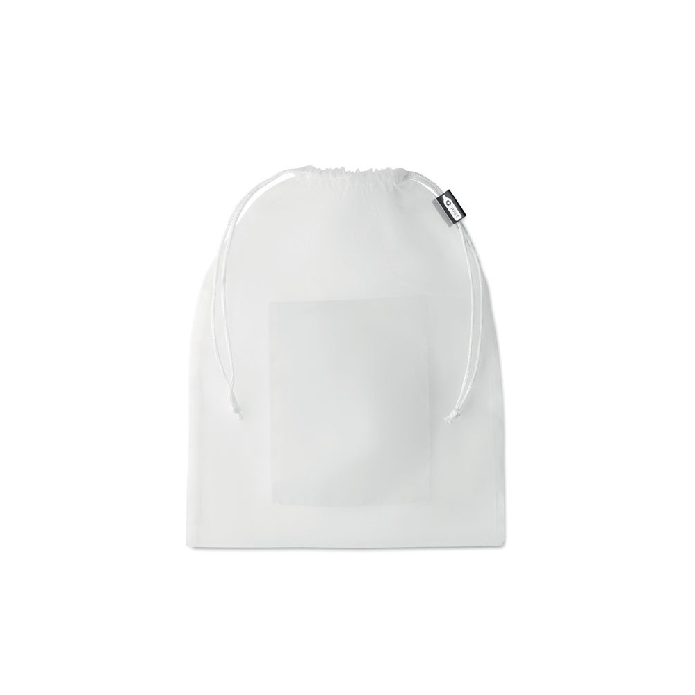 VEGGIE RPET Maisto maišelis su užtraukiama virvele