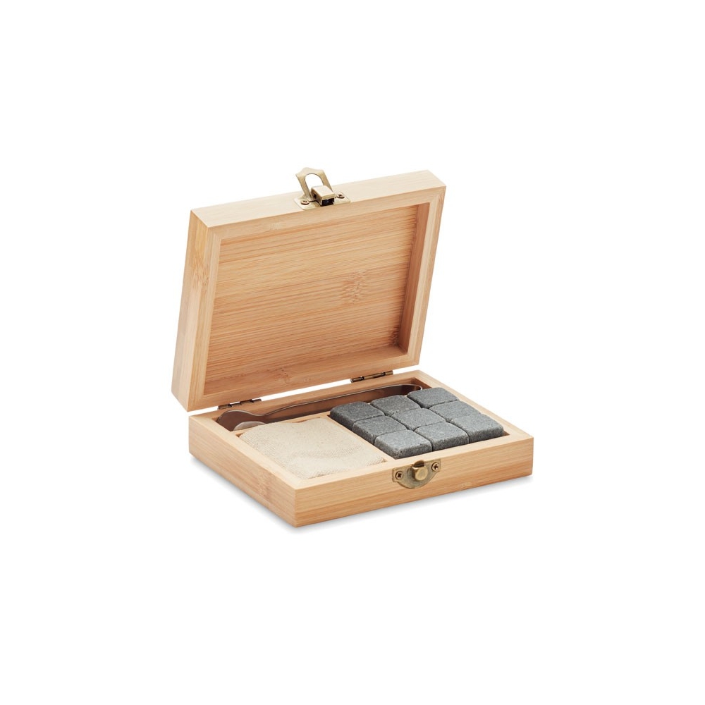 DUNDALK Daugkartinių ledo akmenukų rinkinys dovanų dėžutėje (9 vnt)