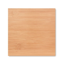 CAMPO TEA Bambukinė arbatos dėžutė su stiklo dangteliu (6×6×6 cm)