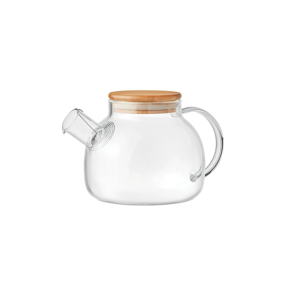 MUNNAR Stiklinis arbatinukas su nerūdijančio plieno filtru 850 ml