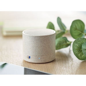 ROUND BASS+ Belaidė kolonėlė iš kviečių pluošto (3W)