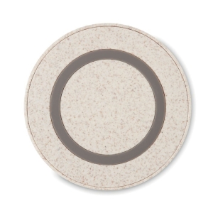 PLATO+ Belaidis įkroviklis iš kviečių šiaudų (15W)