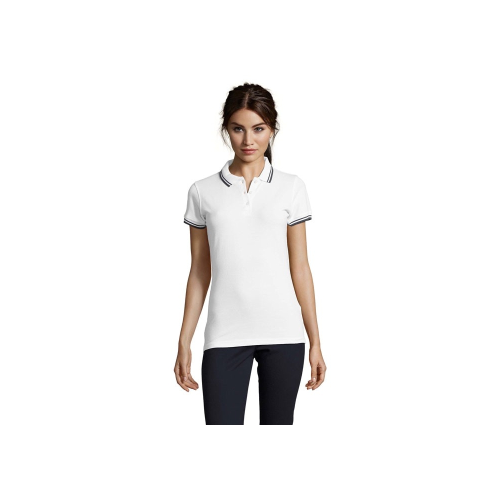 PASADENA WOMEN Moteriški medvilniniai polo marškinėliai 200 g/m²