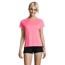 SPORTY WOMEN Moteriški sportiniai marškinėliai 140 g/m²