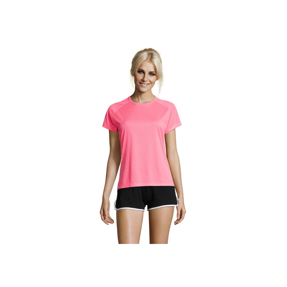 SPORTY WOMEN Moteriški sportiniai marškinėliai 140 g/m²