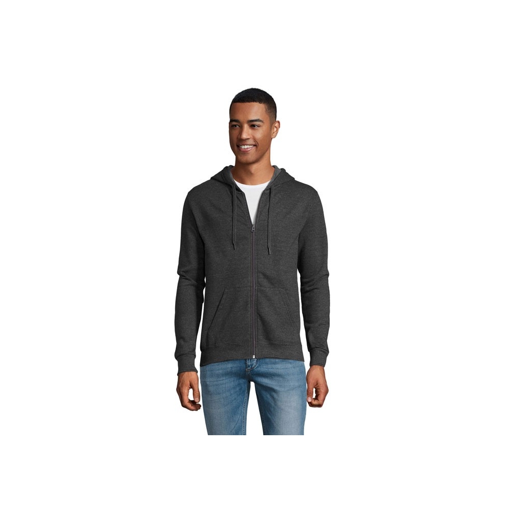 STONE Unisex džemperis su užtrauktuku ir gobtuvu 260 g/m²