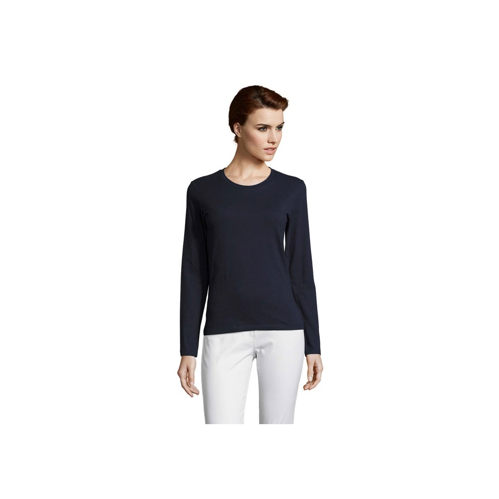 IMPERIAL LSL WOMEN Moteriški marškinėliai ilgomis rankovėmis 190 g/m²