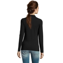 PERFECT LSL WOMEN Moteriški polo marškinėliai ilgomis rankovėmis 180 g/m²