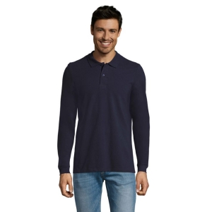 PERFECT LSL MEN Vyriški polo marškinėliai ilgomis rankovėmis 180 g/m²