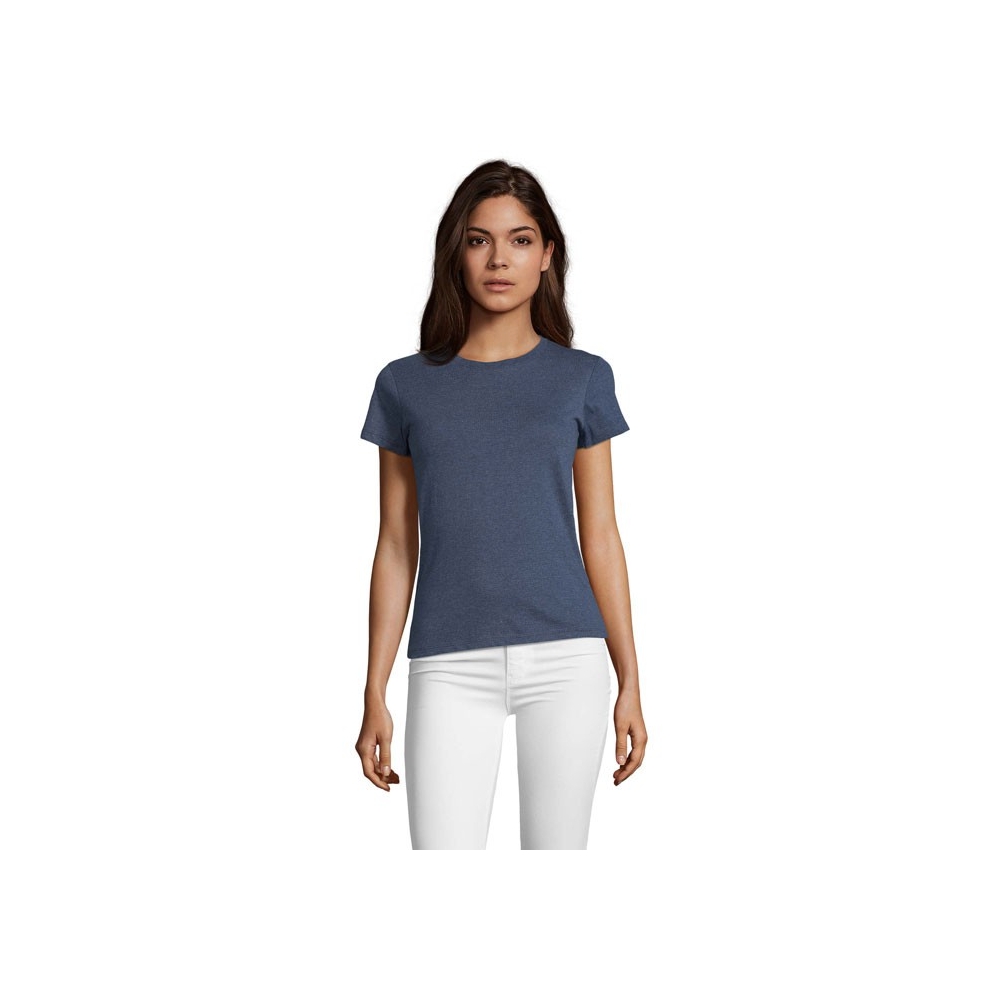 REGENT FIT WOMEN Moteriški priglundantys marškinėliai apvalia apykakle 150 g/m²