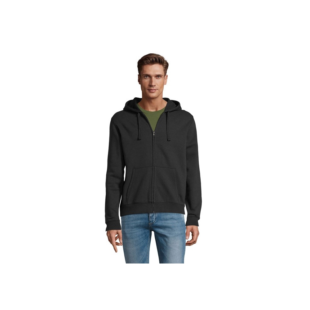 SPIKE MEN Vyriškas džemperis su kapišonu ir užtrauktuku 280 g/m²