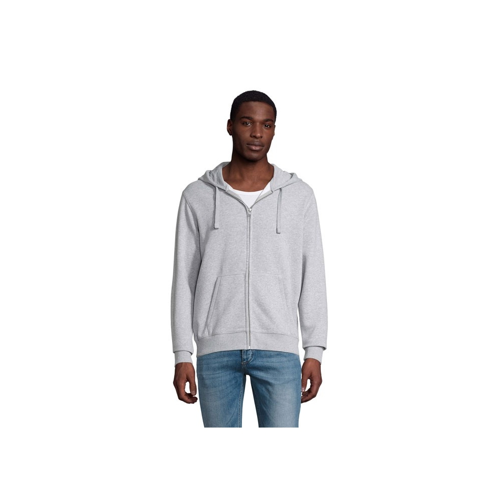 SPIKE MEN Vyriškas džemperis su kapišonu ir užtrauktuku 280 g/m²