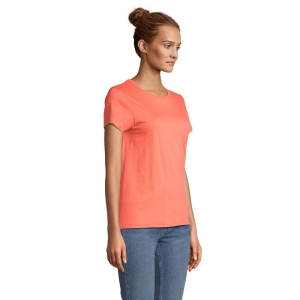 CRUSADER WOMEN Moteriški aptempto kirpimo marškinėliai 150 g/m²