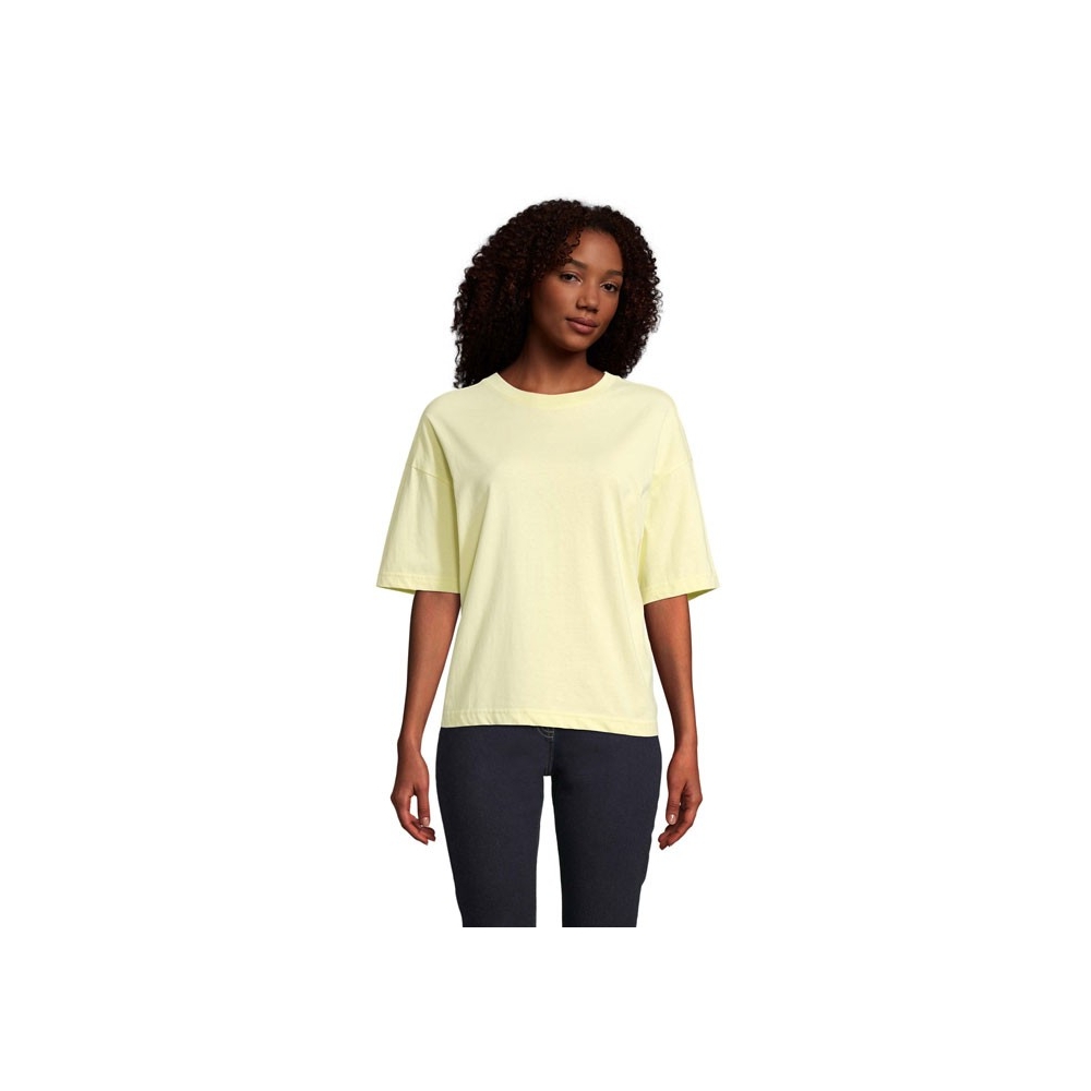 BOXY WOMEN Moteriški oversize marškinėliai 180 g/m²