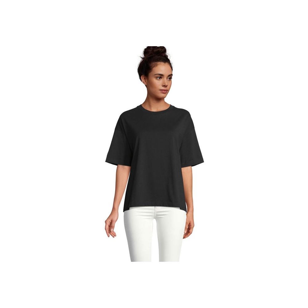 BOXY WOMEN Moteriški oversize marškinėliai 180 g/m²