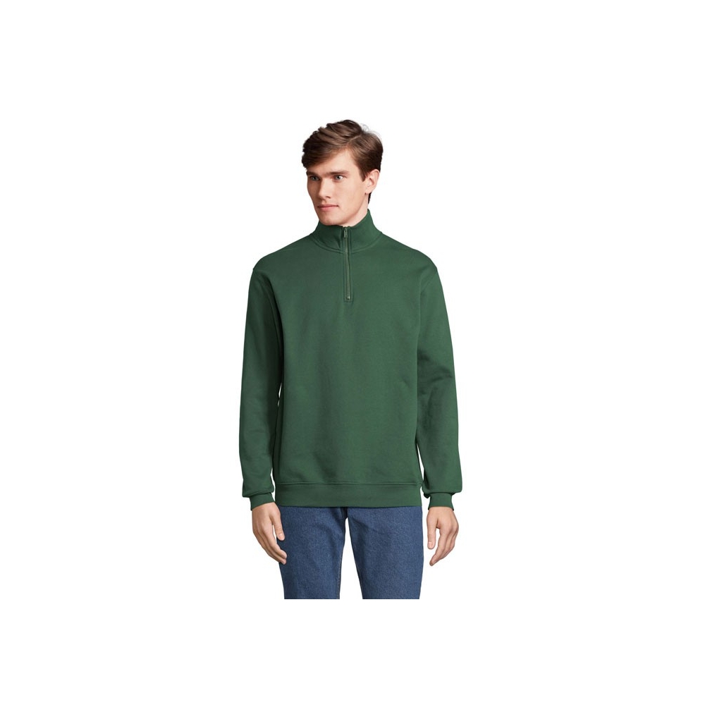 CONRAD Unisex džemperis su užtrauktuku prie kaklo