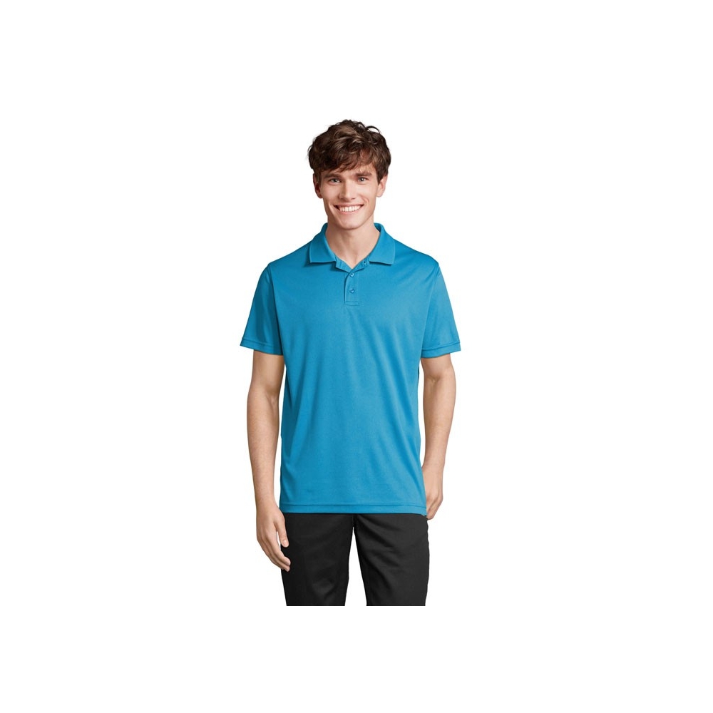 PITCHER Unisex sportiniai polo marškinėliai