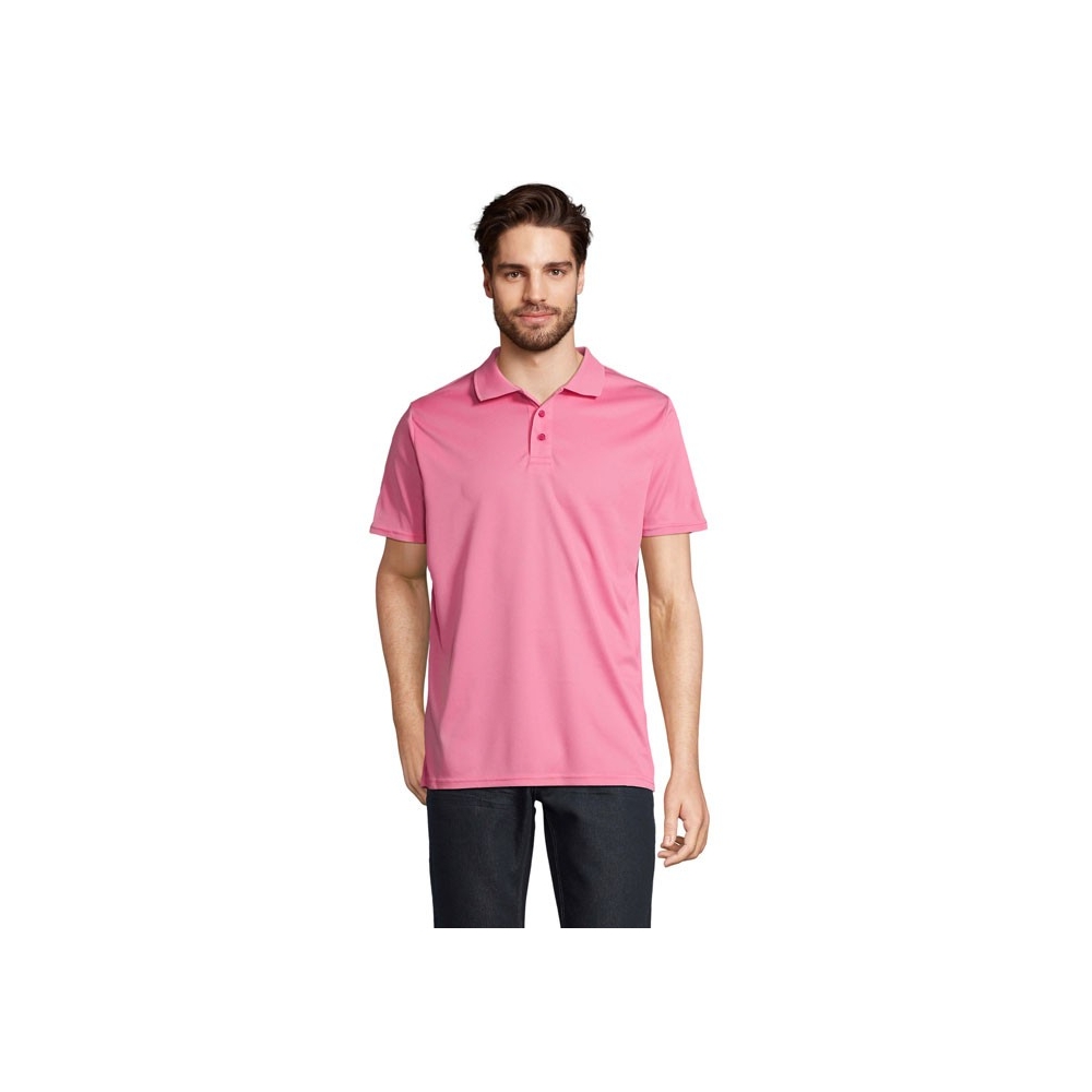 PITCHER Unisex sportiniai polo marškinėliai