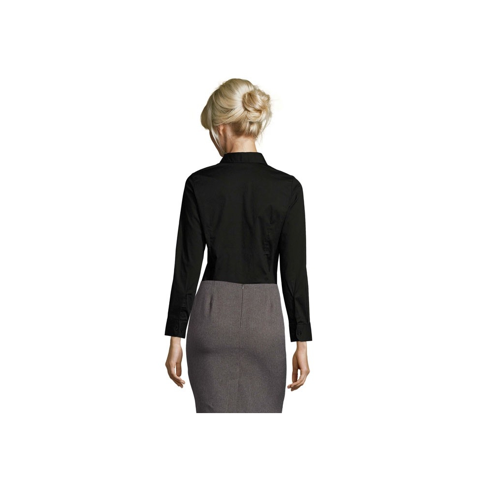 EDEN Stilingi moteriški marškiniai ilgomis rankovėmis 140 g/m²