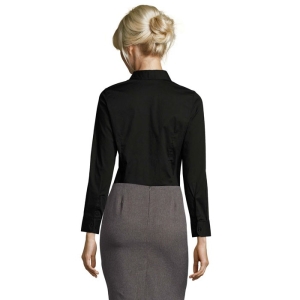 EDEN Stilingi moteriški marškiniai ilgomis rankovėmis 140 g/m²