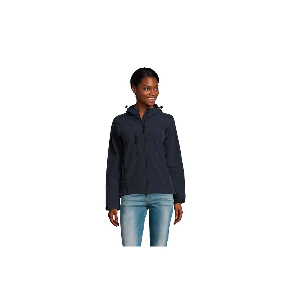 REPLAY WOMEN Moteriška „Softshell“ striukė su kapišonu