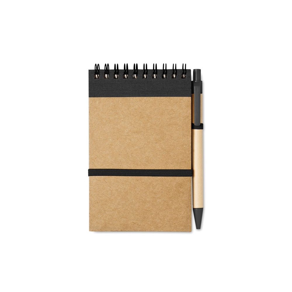 SONORA Perdirbto popieriaus užrašinė su tušinuku