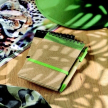 SONORA Perdirbto popieriaus užrašinė su tušinuku